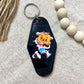 Pooh Cow Keychain